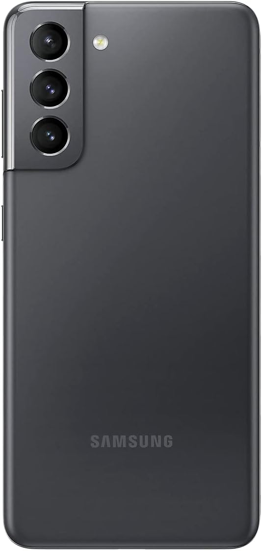 Samsung Galaxy S21 5G Smartphone SIM Free Android Mobile Phone Phantom Grey 128GB, (UK Version) (Renewed)